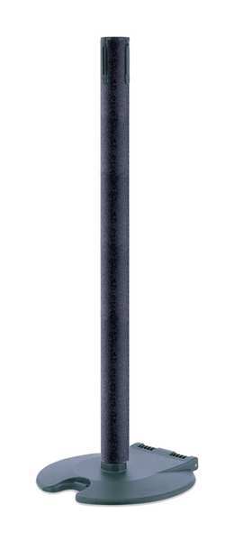Receiver Post, 39 In H, Black Wrinkle