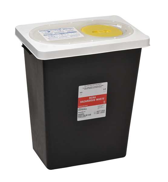 Hazardous Waste Container, 17-3/4 In. H
