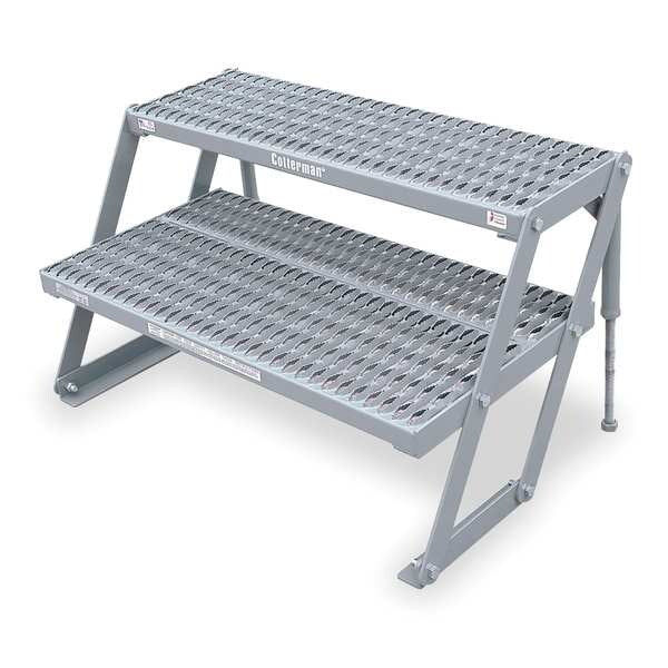 Work Platform, Adjustable Height, Steel 13 to 21 In H