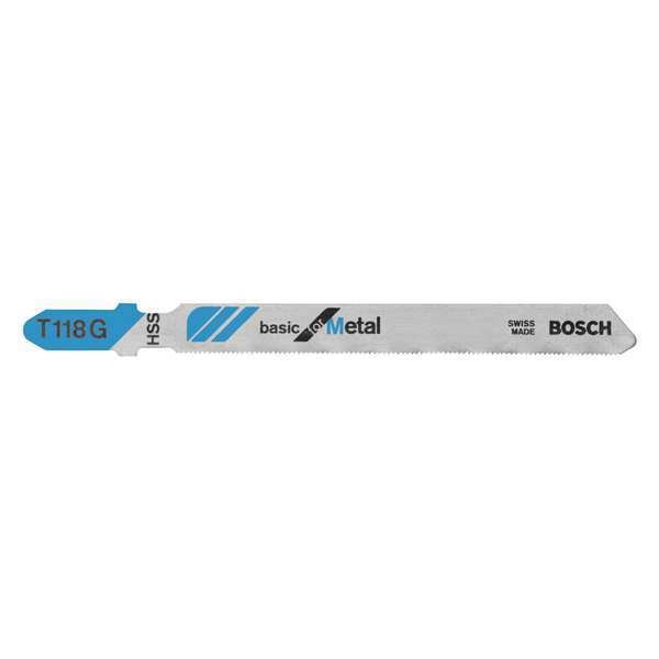 Jigsaw Blade, T-Shank, 3-5/8 In. L, PK5