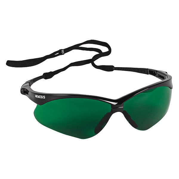 Safety Glasses, Wraparound Shade 3.0 Polycarbonate Lens, Scratch-Resistant