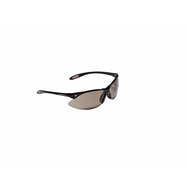 Safety Glasses, Wraparound TSR Gray Polycarbonate Lens, Anti-Fog