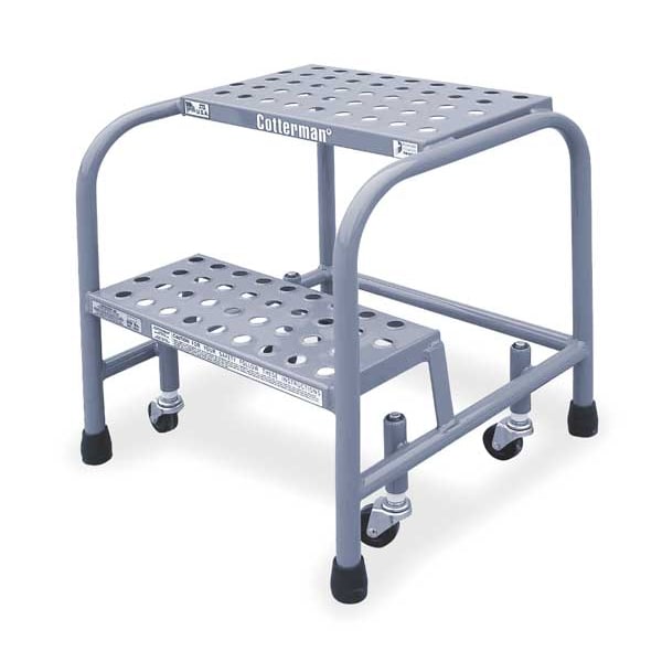 20 in H Steel Rolling Step, 2 Steps