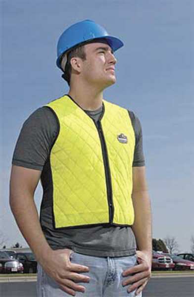 XL Cooling Vest, Hi-Vis Lime