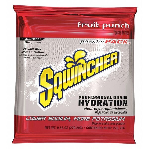 Sports Drink Mix Powder 9.5 oz., Fruit Punch, PK20
