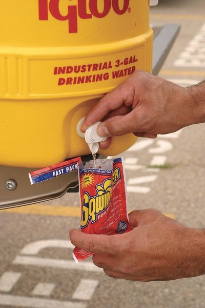 Sports Drink Liquid Concentrate 0.6 oz., Tropical Cooler, Pk50