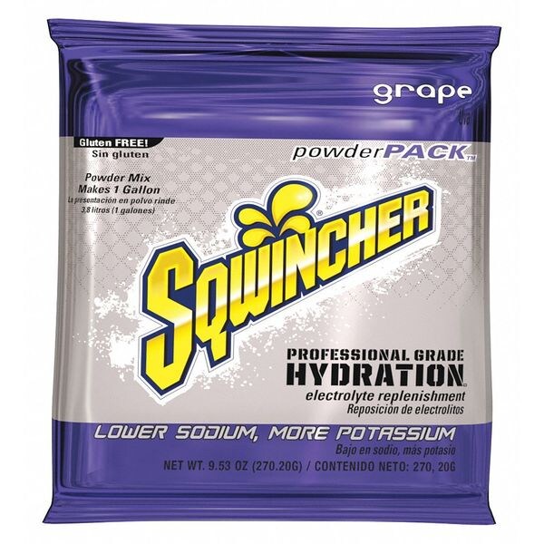 Sports Drink Mix Powder 9.5 oz., Grape, PK20