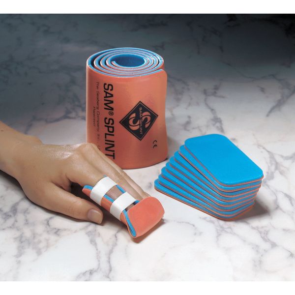 Splint, Arm, Red/Gray, Foam