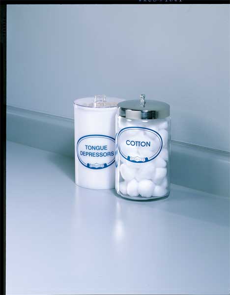 Sundry Jars, Glass, Unlabeled, PK6