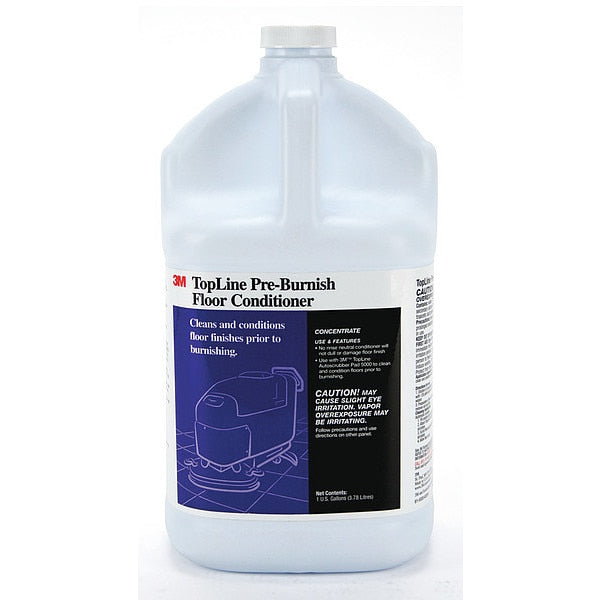 Floor Cleaner, 1 gal., Clear, Green