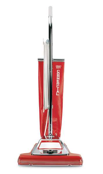 Upright Vacuum, 16 In, 145 cfm, 7A, 120V