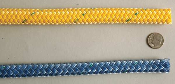 Bull Rope, PES/Nylon, 1/2 In. dia., 150ft L