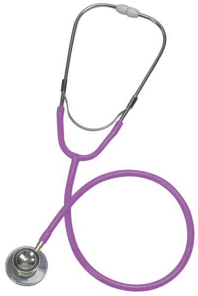 Stethoscope, Dual Head, Adult, Purple