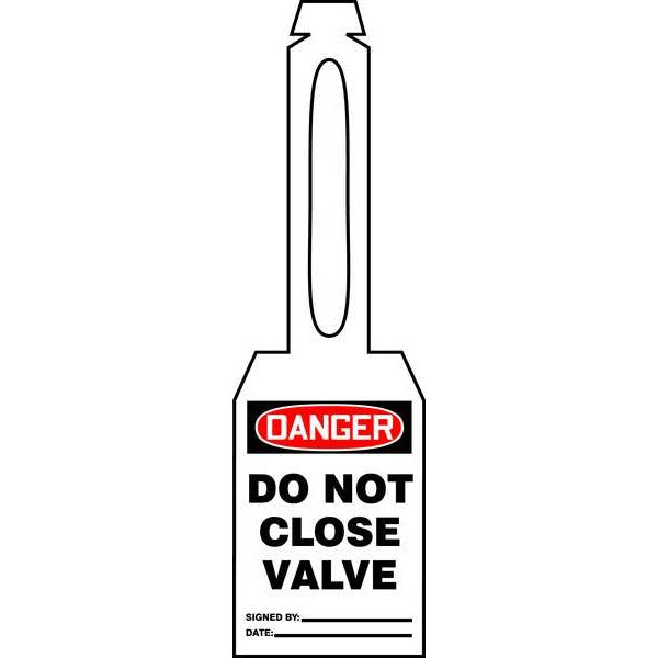 Danger Tag, 5-1/4 x 3-1/4 In, Plstc, PK25