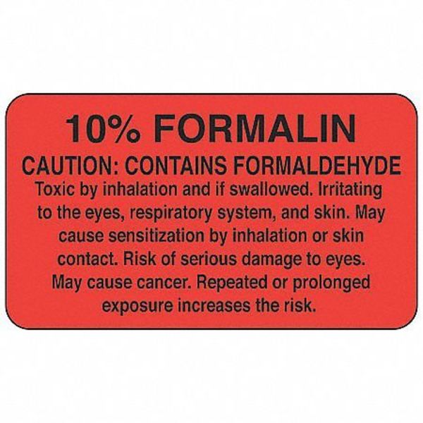 Label, 2 In. H, 2-11/16 In. W, PK1000