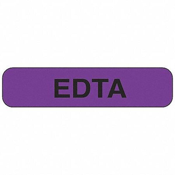 Label, 3/8 In. H, 1-1/2 In. W, PK1000, 141469