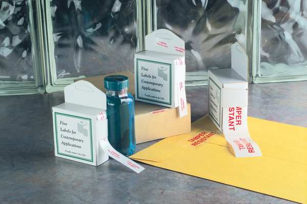 Secuirty Tamper Resist Label, PK500