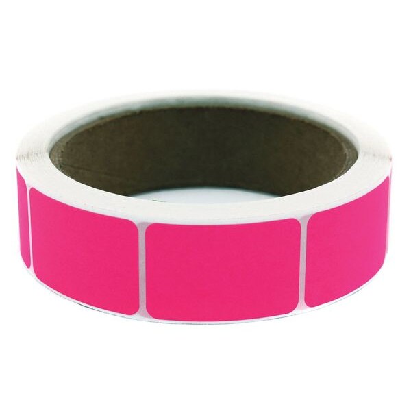 Blank Square Label Pink 1