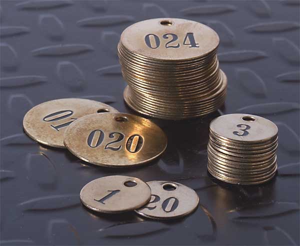 Nbr Tag, 1 x 1 In, 76-100
