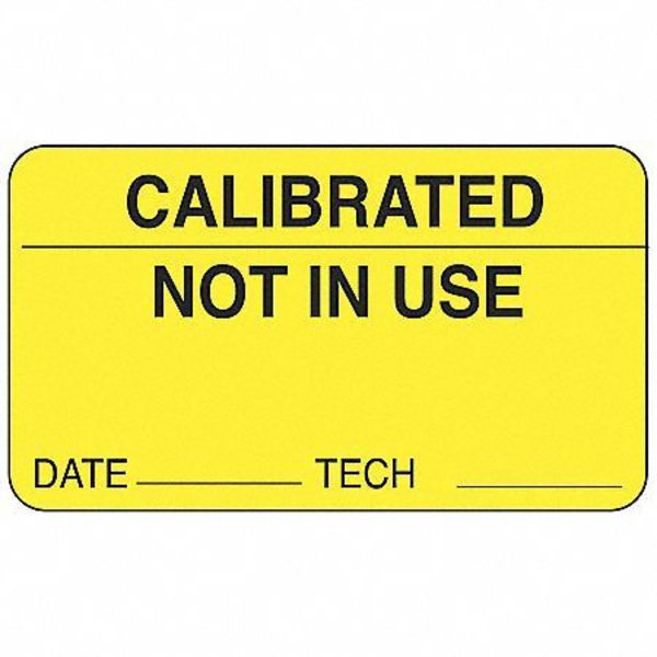 Laboratory Label, 1-3/4 In. W, PK1000, 141460