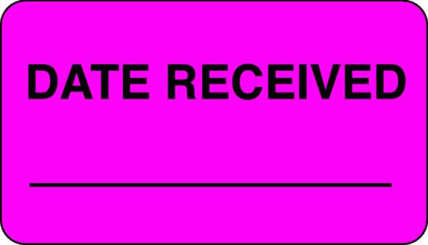 Label, 1 In. H, 1-3/4 In. W, PK1000, 140528