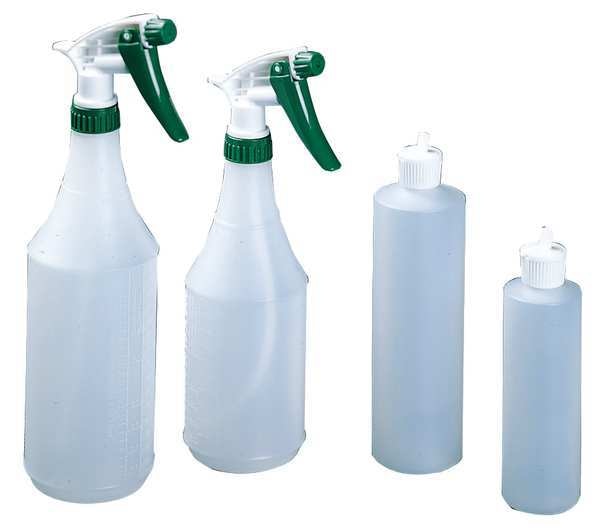 24 oz. White, Plastic Trigger Spray Bottle, 3 Pack