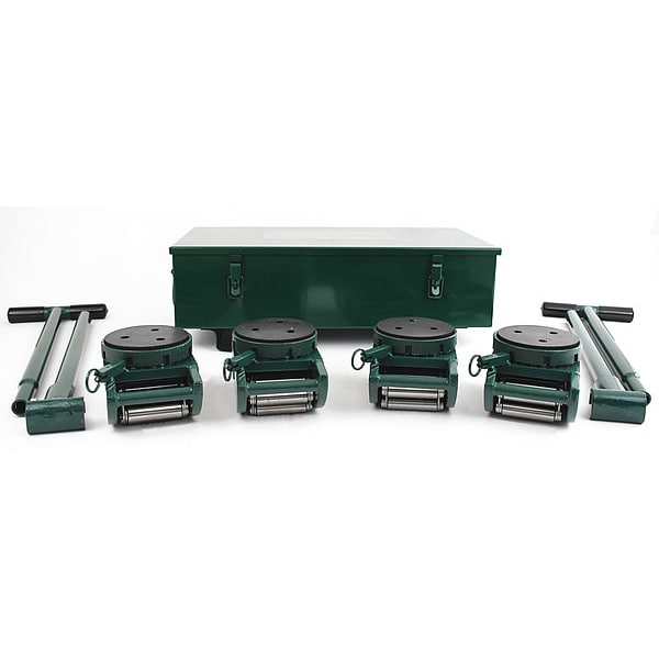 Equipment Roller Kit, Swivel, 30,000 lb. Cap