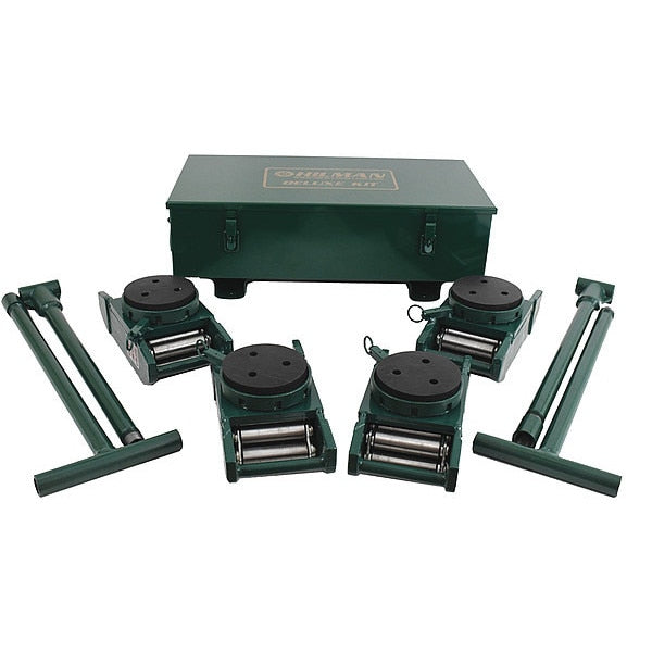Equipment Roller Kit, Swivel, 120,000 lb.Cap