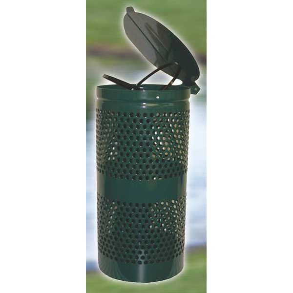 Steel Round Green
