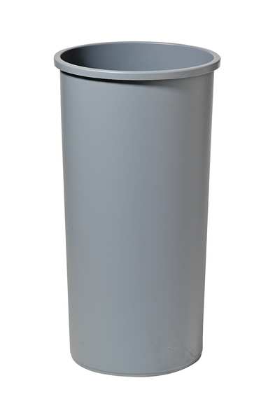 35 gal, 50 gal Swing Trash Can Lid, 20 1/4 in W/Dia, Beige, Resin, 1 Openings
