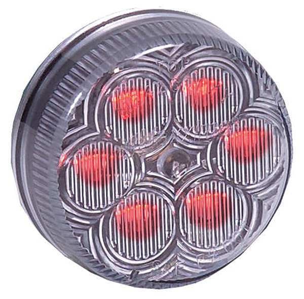 Clearance Light, LED, Rd, Grommet, Rnd, 2 Dia