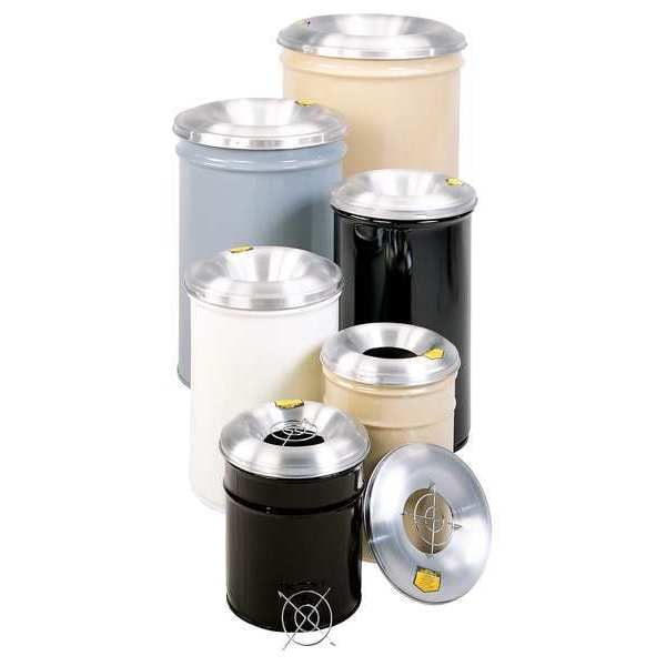 Cigarette Receptacle, 4-1/2 gal., Gray