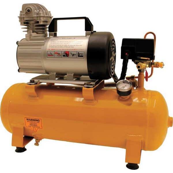 Air Compressor, 0.75 HP, 12VDCV, 120 psi