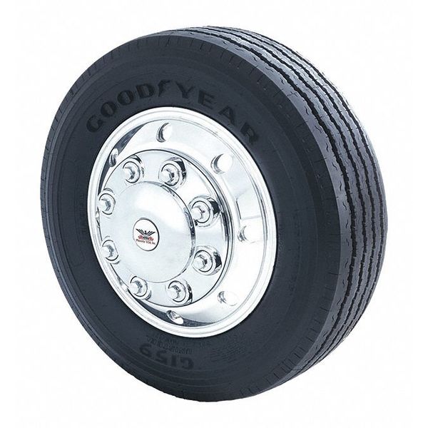 Hub Cover, Front Hub Cover, 19.5 In
