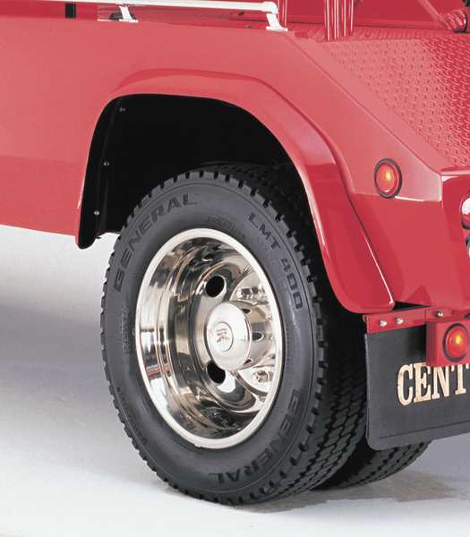 Fender Flares, 4 In, Century Wrecker