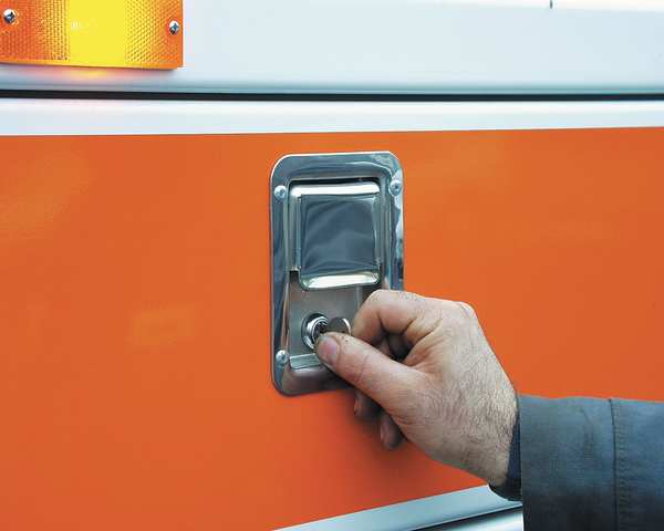Latch, Flush-Mount, Locking, Paddle