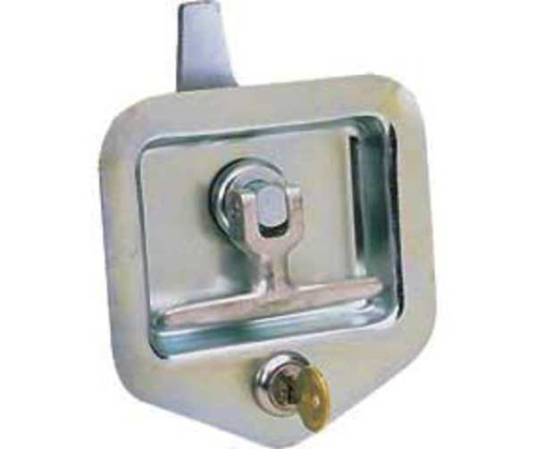 T-Latch, Twist to Unlatch, Stainless Steel