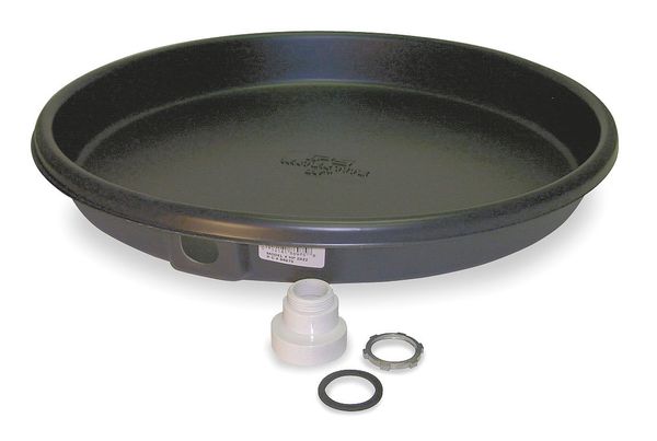 Water Heater Drip Pan, 30 In Dia, Plastic