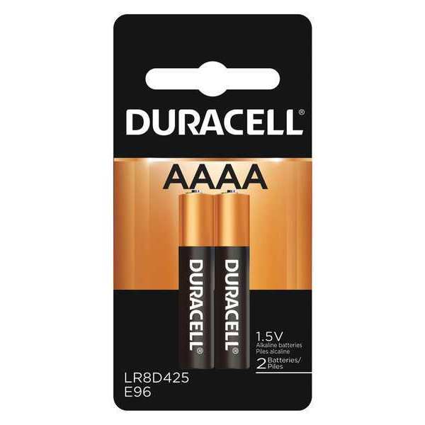 Coppertop AAAA Alkaline Battery, 1.5V DC, 2 Pack