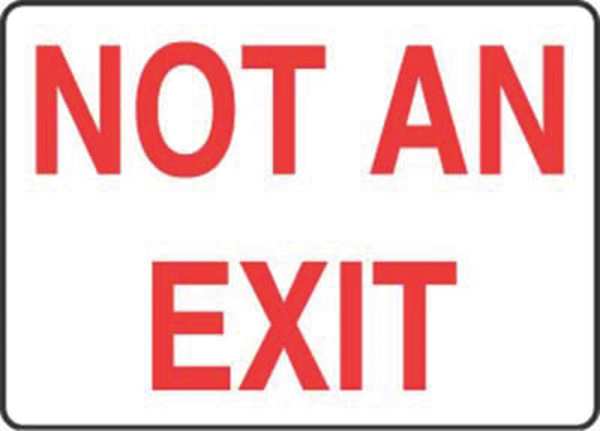Exit Sign, Not An Exit, 7
