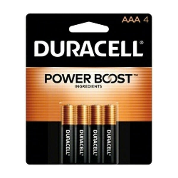 Coppertop AAA Alkaline Battery, 1.5V DC, 4 Pack