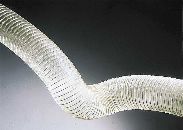 Ducting Hose, 3 In. ID, 25 ft. L, Urethane