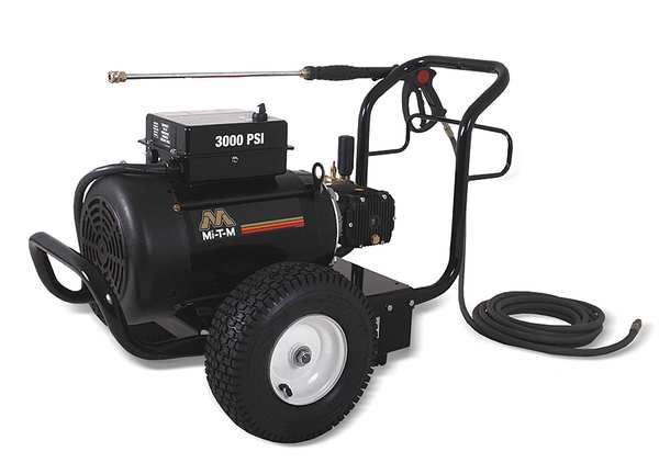 Medium Duty 3000 psi 3.9 gpm Cold Water Electric Pressure Washer