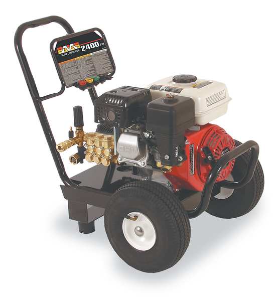 Medium Duty 2400 psi 2.4 gpm Cold Water Gas Pressure Washer