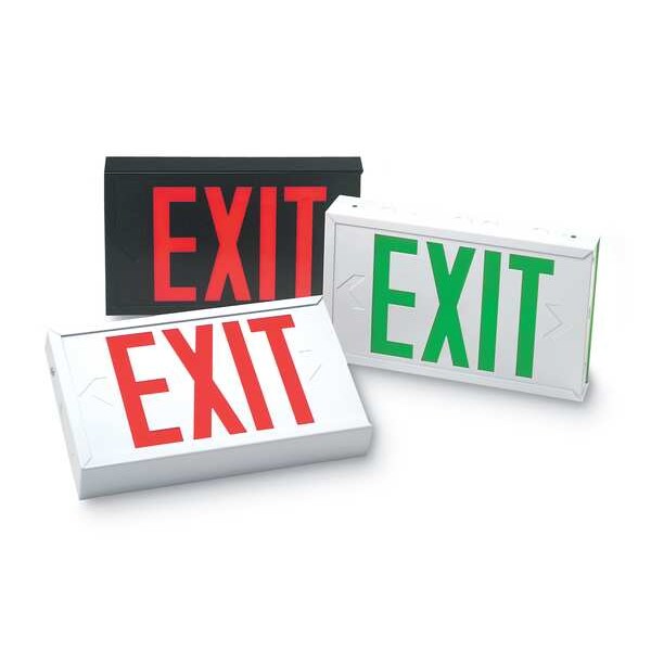 Ext Sgn, Steel, Blk, 12 21/64in, 1.7W