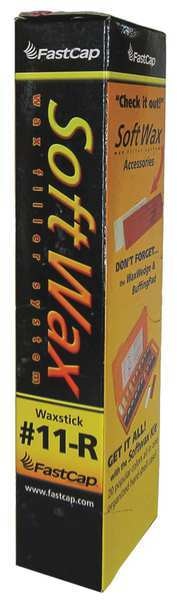 Soft Wax Filler System, 1 oz, Refill Stick, Red