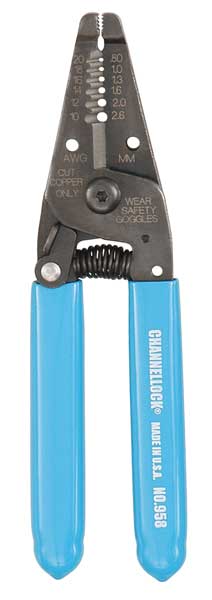 6 1/4 in Wire Stripper 10 to 20 AWG
