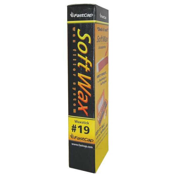 Soft Wax Filler System, 1 oz, Refill Stick, Burgundy
