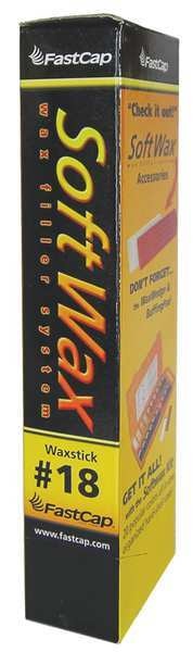 Soft Wax Filler System, 1 oz, Refill Stick, Rust, Soft Wax