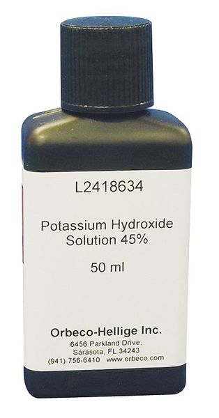 BOD Meter Potasium Hydroxide, 45 per 50mL